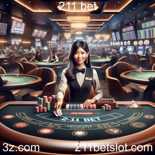 A Experiência Immersiva do Cassino Ao Vivo no 211 Bet